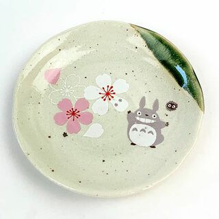 ジブリ(ジブリ)のとなりのトトロ トトロ 小皿 桜柄 和食器 美濃焼   日本製(食器)