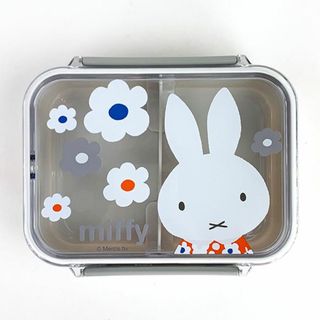 ミッフィー(miffy)のミッフィー フラワー タイトウェア 550ml ランチボックス お弁当箱 保存容器 ランチ キッチン(弁当用品)