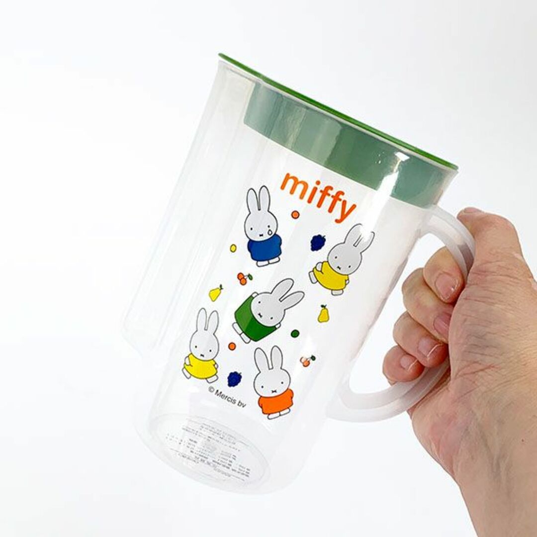 miffy(ミッフィー)のミッフィー ケース付き スタッキング コップ 4Pセット プラカップ キッズ アウトドア キッズ/ベビー/マタニティの授乳/お食事用品(その他)の商品写真