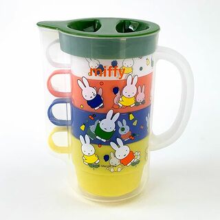 miffy - ミッフィー ケース付き スタッキング コップ 4Pセット プラカップ キッズ アウトドア