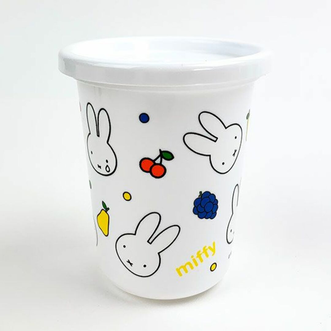 miffy(ミッフィー)のミッフィー ストロー付きコップ コップ カップ ランチ キッチン インテリア/住まい/日用品のキッチン/食器(その他)の商品写真