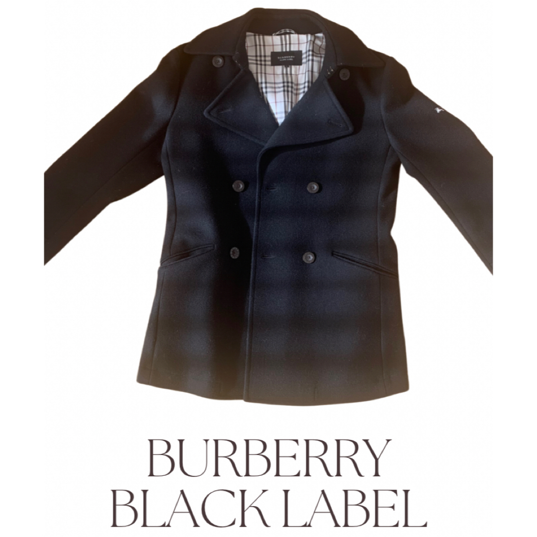 BURBERRY BLACK LABEL(バーバリーブラックレーベル)のバーバリー　ブラックレーベル　コート メンズのジャケット/アウター(ピーコート)の商品写真