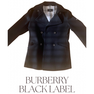 バーバリーブラックレーベル(BURBERRY BLACK LABEL)のバーバリー　ブラックレーベル　コート(ピーコート)