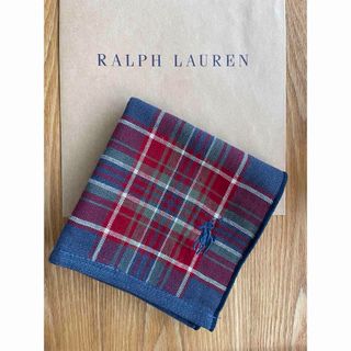 ラルフローレン(Ralph Lauren)のラルフローレン　タオルハンカチ　新品(ハンカチ/ポケットチーフ)