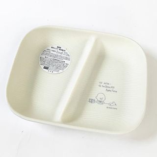 スヌーピー(SNOOPY)のスヌーピー スクエアワンプレート スヌーピー 食器 メラミン食器 ランチ 木目調 SNOOPY 白 グッズ 日本製  (MCOR)(MCD)(その他)