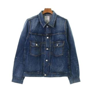 ヴィスヴィム(VISVIM)のvisvim ヴィズヴィム デニムジャケット F インディゴ(デニム) 【古着】【中古】(Gジャン/デニムジャケット)