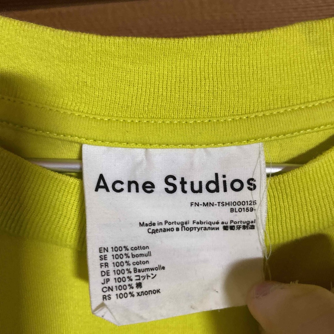 Acne Studios(アクネストゥディオズ)のacne studios ノースリーブシャツ メンズのトップス(Tシャツ/カットソー(半袖/袖なし))の商品写真