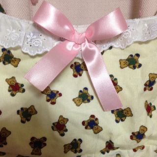 ナイルパーチ(NILE PERCH)のくまさん柄ワンピース🐻(ひざ丈ワンピース)