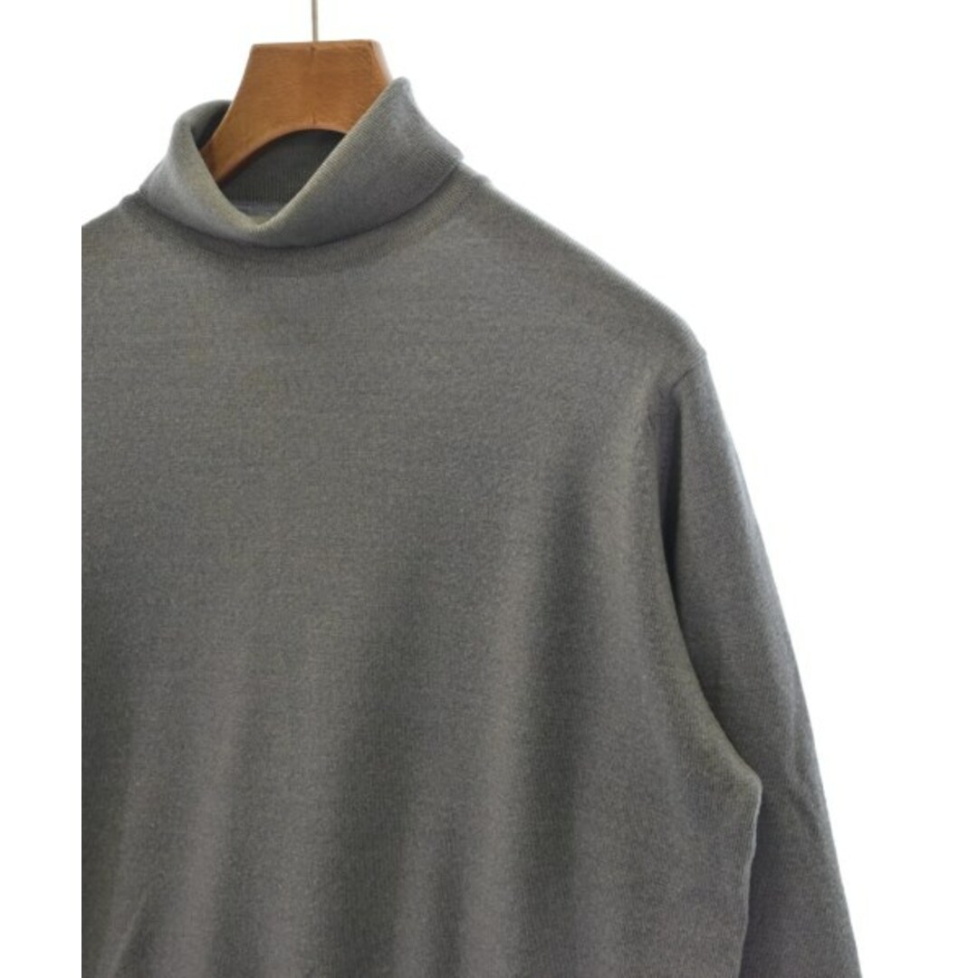 JOHN SMEDLEY(ジョンスメドレー)のJOHN SMEDLEY ジョンスメドレー ニット・セーター L グレー 【古着】【中古】 メンズのトップス(ニット/セーター)の商品写真