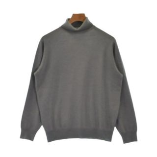 ジョンスメドレー(JOHN SMEDLEY)のJOHN SMEDLEY ジョンスメドレー ニット・セーター L グレー 【古着】【中古】(ニット/セーター)