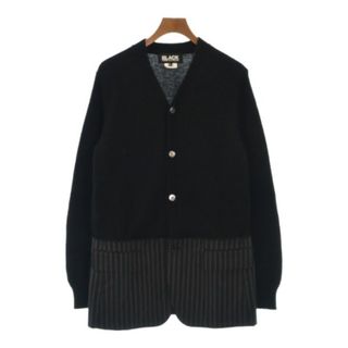 ブラックコムデギャルソン(BLACK COMME des GARCONS)のBLACK COMME des GARCONS カーディガン L 黒 【古着】【中古】(カーディガン)