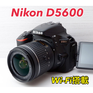 ニコン(Nikon)の★Nikon D5600★S数少●Wi-Fi搭載●カメラケース付き●すぐ使える(デジタル一眼)