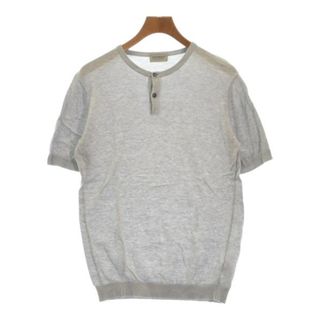 JOHN SMEDLEY - JOHN SMEDLEY ジョンスメドレー ニット・セーター M グレー 【古着】【中古】