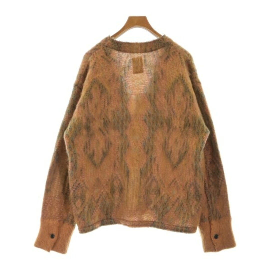 Faccies ファッチーズ カーディガン 1(S位) オレンジx緑x赤(総柄 Faccies ファッチーズ カーディガン 1(S位) オレンジx緑x赤(総柄