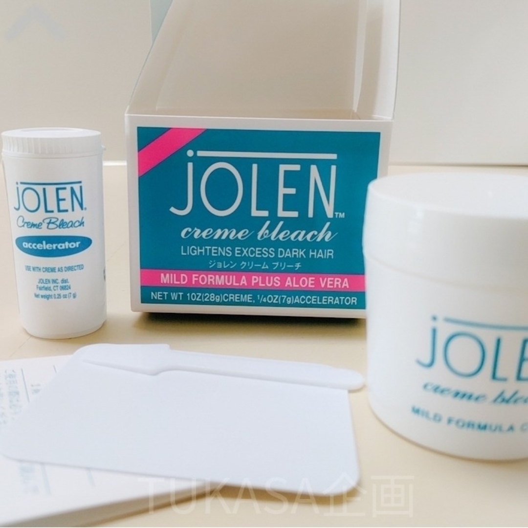 JOLEN JAPAN(ジョレンジャパン)の【日本正規品】JOLEN JAPAN ジョレンクリームブリーチ　rb-01 コスメ/美容のヘアケア/スタイリング(ブリーチ剤)の商品写真