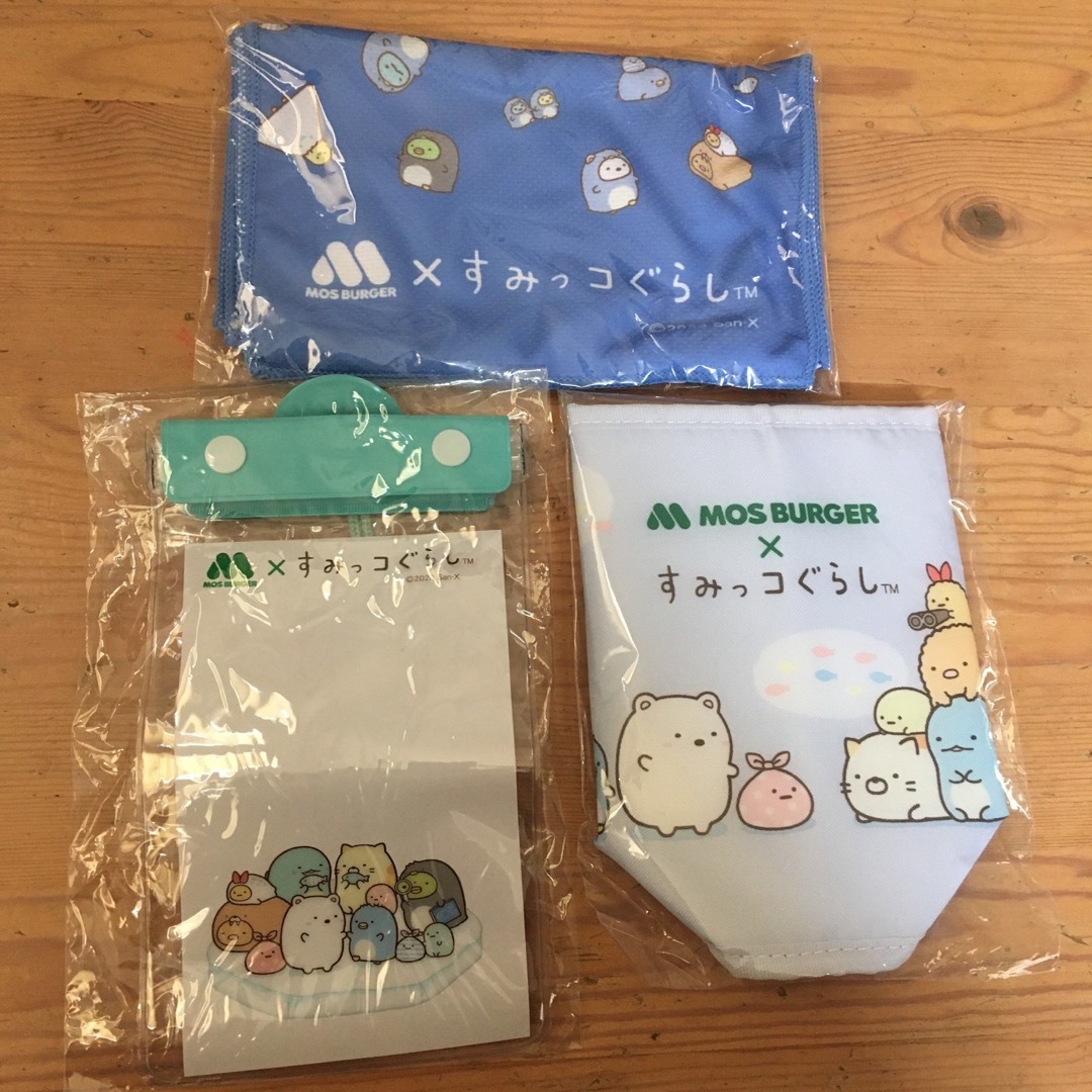 すみっコぐらし(スミッコグラシ)の新品　すみっコぐらし　3点セット エンタメ/ホビーのおもちゃ/ぬいぐるみ(キャラクターグッズ)の商品写真