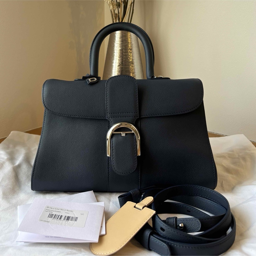 DELVAUX - DELVAUX ブリヨンイーストウエストミニ新品同様の通販 DELVAUX - DELVAUX ブリヨンイーストウエストミニ新品同様の通販