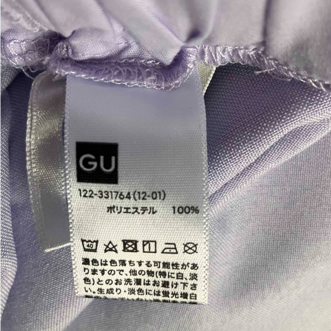 GU(ジーユー)のGU ガウチョパンツ　パステルパープル　キッズ服 キッズ/ベビー/マタニティのキッズ服女の子用(90cm~)(パンツ/スパッツ)の商品写真