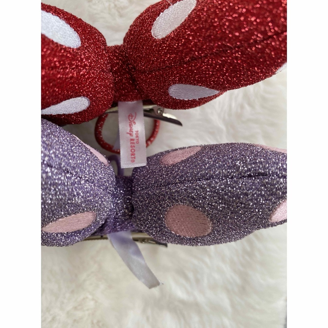 Disney - ディズニー ミニー デイジー ヘアゴム 大 リボン ヘア Disney - ディズニー ミニー デイジー ヘアゴム 大 リボン ヘア