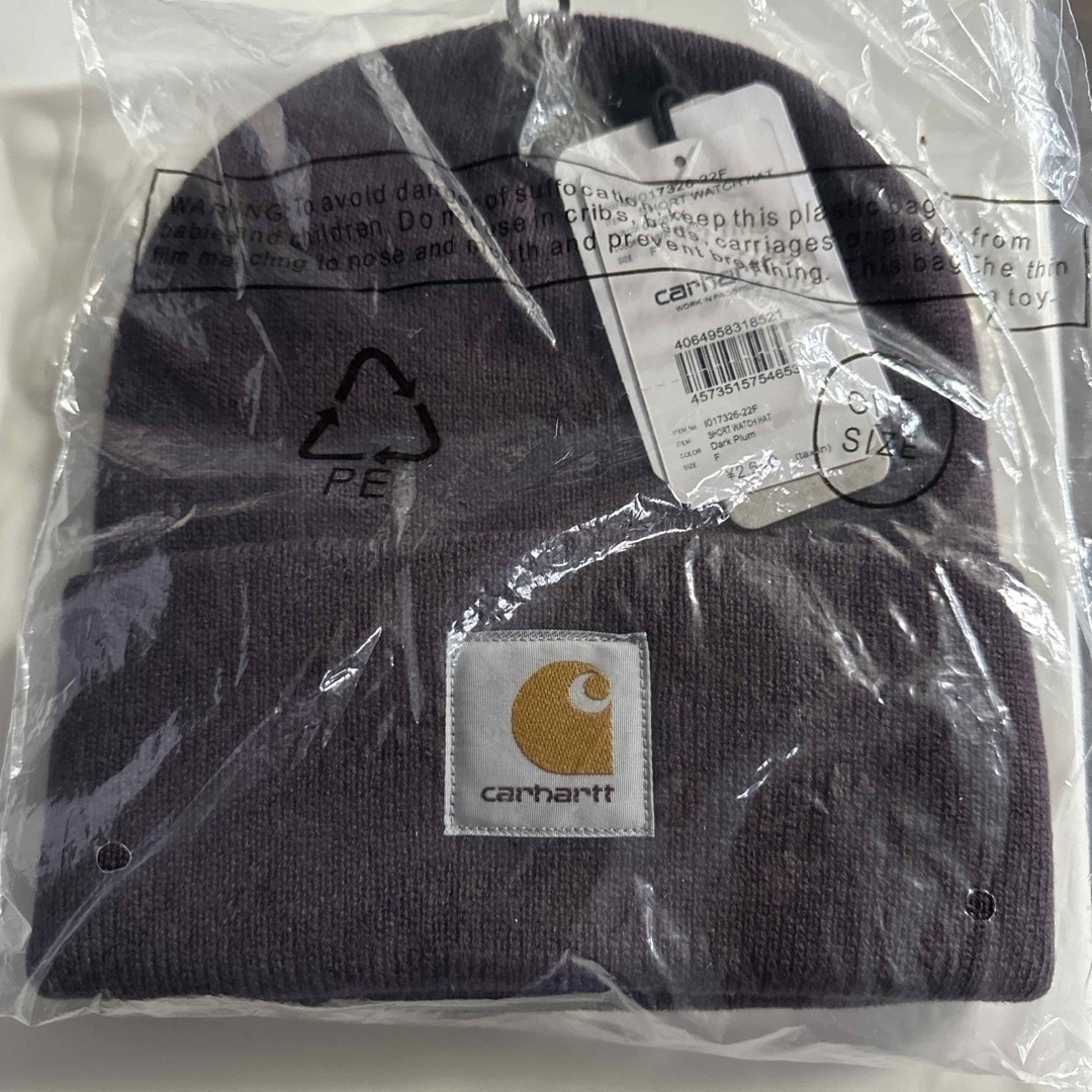 carhartt(カーハート)のカーハート　ニット帽子 メンズの帽子(ニット帽/ビーニー)の商品写真