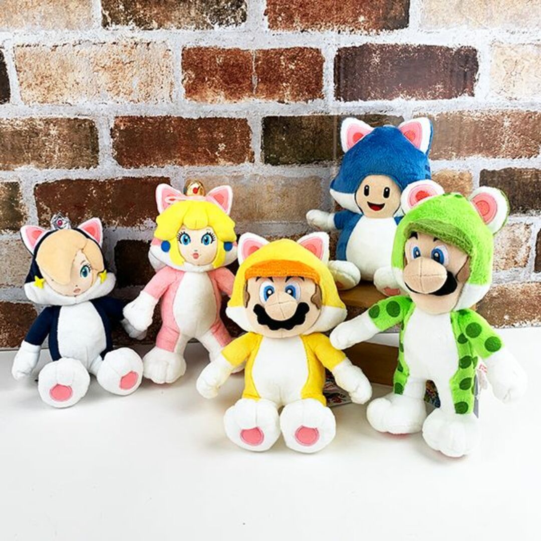 スーパーマリオ ネコマリオ ぬいぐるみ S スーパーマリオ3D スーパーマリオ ネコマリオ ぬいぐるみ S スーパーマリオ3D