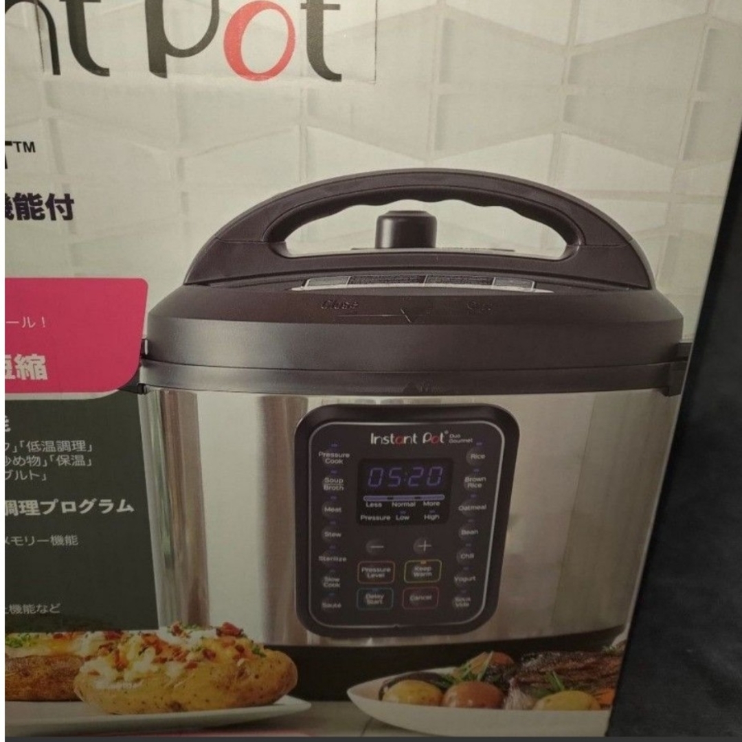 【インスタントポット】instant pot 1台9役 電気圧力鍋 5.7L スマホ/家電/カメラの調理家電(調理機器)の商品写真