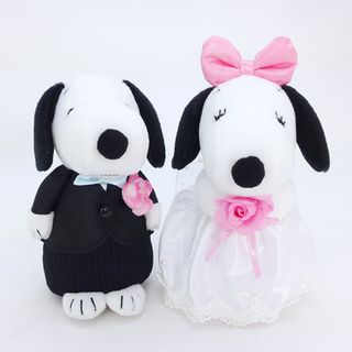 スヌーピー(SNOOPY)のスヌーピー ぬいぐるみ ＆ベル ＷＤ ぬいぐるみ 洋風 Ｍ(ぬいぐるみ)