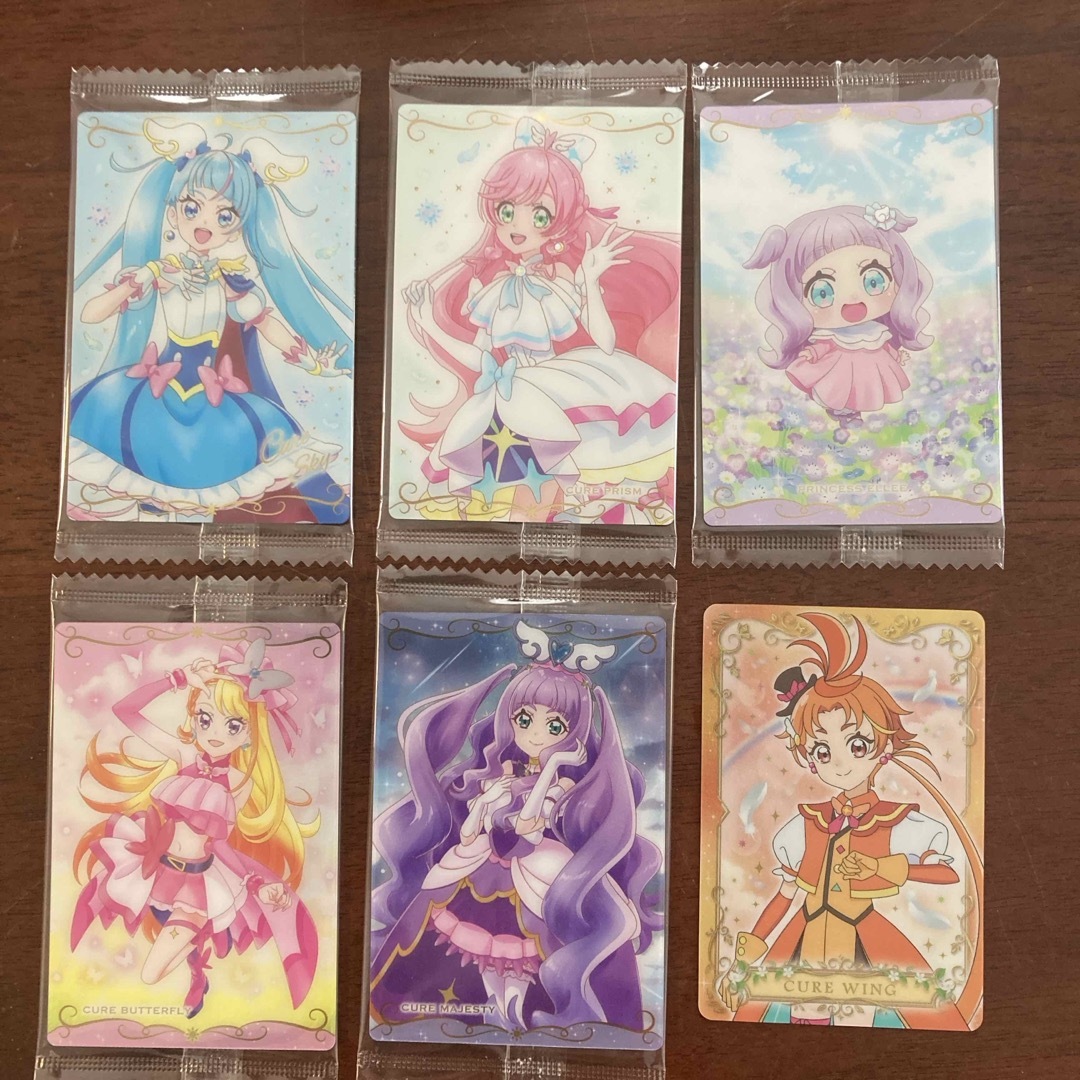 BANDAI(バンダイ)のプリキュアカード　6枚 エンタメ/ホビーのアニメグッズ(カード)の商品写真