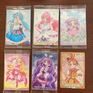 バンダイ(BANDAI)のプリキュアカード　6枚(カード)