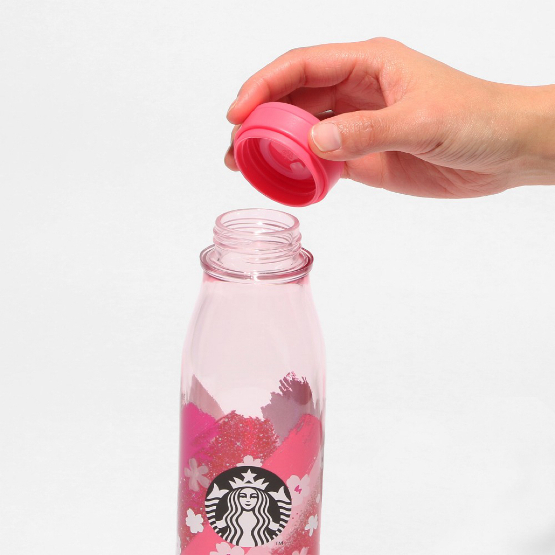 Starbucks(スターバックス)のスターバックス SAKURA 2024 ボトル ブラッシュピンク 473ml エンタメ/ホビーのコレクション(その他)の商品写真