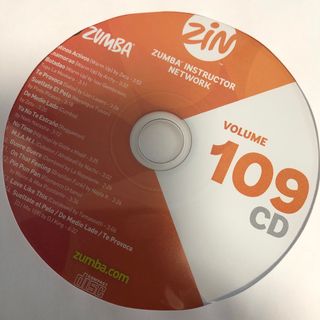 ズンバ(Zumba)のズンバCD zin109 ウォーミングアップ付き(クラブ/ダンス)