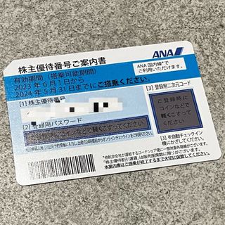 エーエヌエー(ゼンニッポンクウユ)(ANA(全日本空輸))のANA株主優待券 1枚(その他)