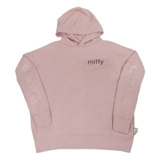 ミッフィー(miffy)のミッフィー リラックスパーカー スエットパーカー ケーキ ピンク(その他)