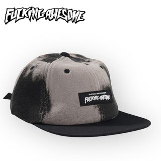 シュプリーム(Supreme)の◆FUCKING AWESOME BURNFACE CAP /キャップ　フリース(キャップ)