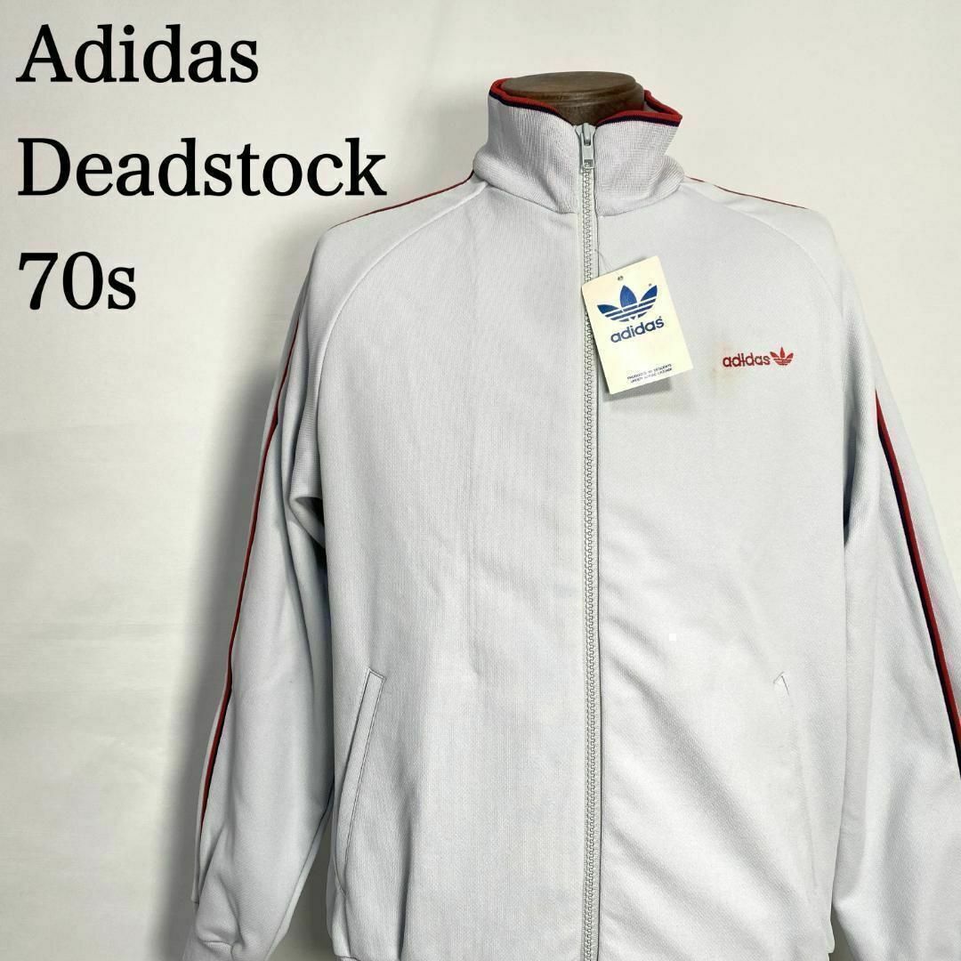 Adidas 70s アディダスデッドストックトラックジャケット　古着デサント | フリマアプリ ラクマ