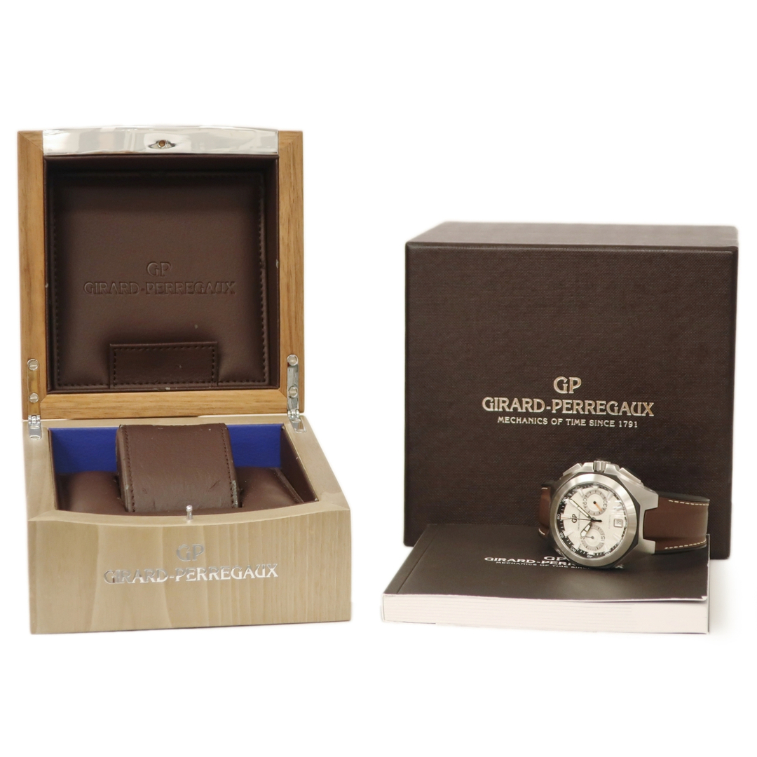 GIRARD-PERREGAUX(ジラールペルゴ)のジラールペルゴ  クロノホーク 49970-11-131-HDBA 自動 メンズの時計(腕時計(アナログ))の商品写真