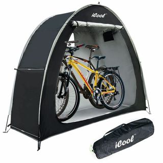 iCool アウトドアバイクカバー 収納小屋テント 210Dオックスフォード 厚(その他)