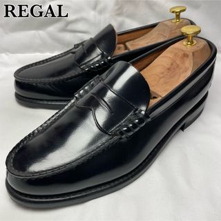 REGAL - 新品級 SHETLANDFOX レザースニーカー US6.5 ブラウンの通販