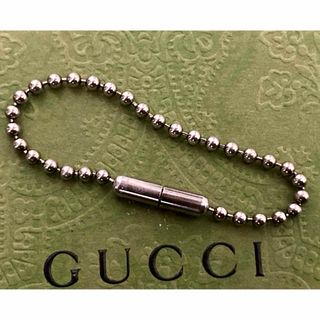 グッチ(Gucci)の希少/レア GUCCI/グッチ ブラックコーティング/ショートボールチェーン(ネックレス)