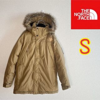 ザノースフェイス(THE NORTH FACE)のノースフェイス　ダウンジャケット　ライトブラウン　メンズXXS レディースS相当(ダウンジャケット)