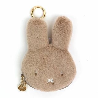 ミッフィー(miffy)のミッフィー コインケース　ブラウン 財布 小銭入れ(コインケース)