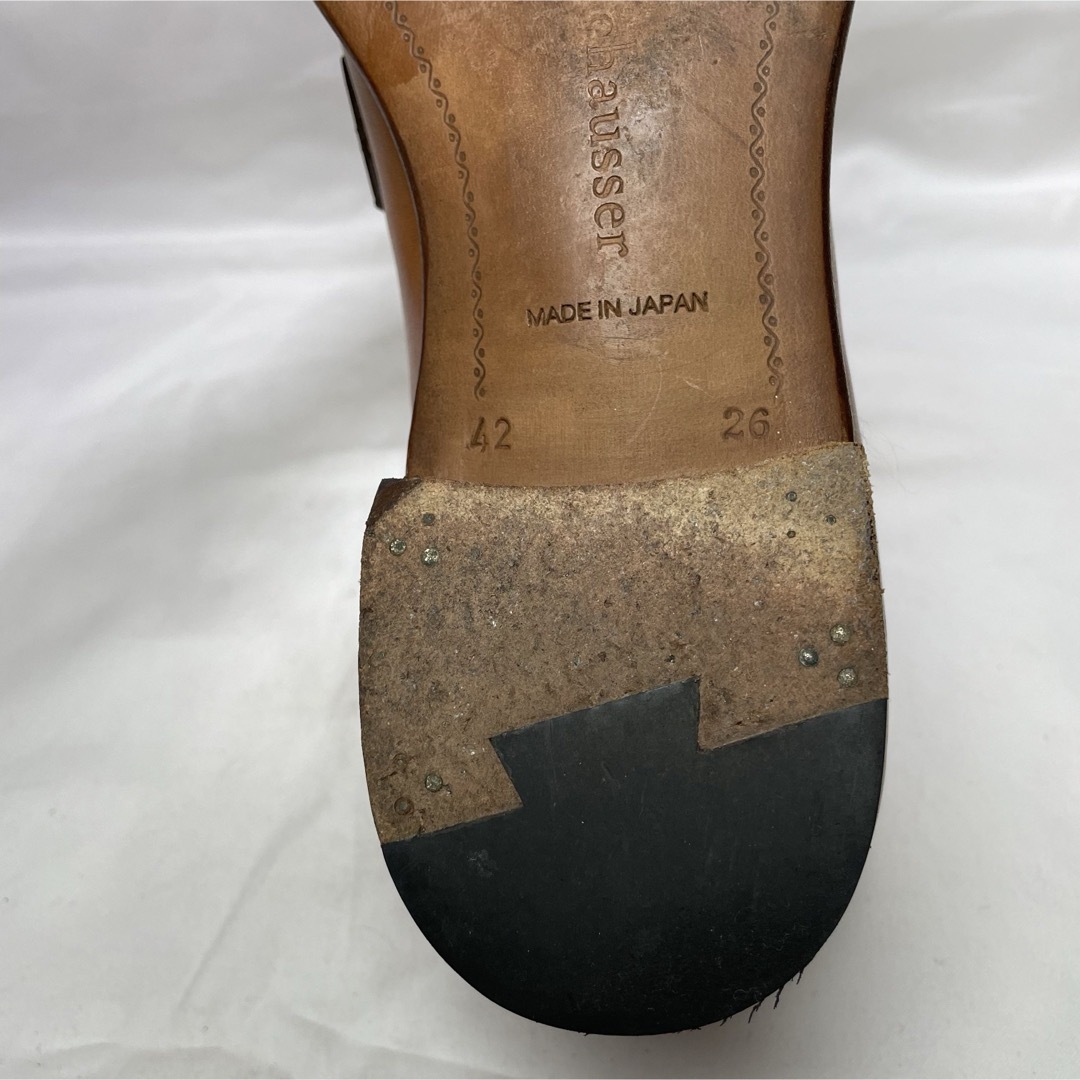 chausser(ショセ)の【大人気】ショセ クラシックライン C-7003 コインローファー メンズの靴/シューズ(ドレス/ビジネス)の商品写真