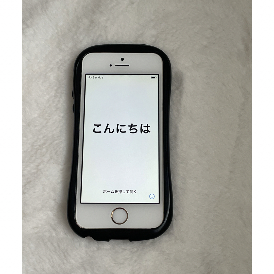 iPhone(アイフォーン)のiPhone SE 初代 64GB ローズ 割れ傷なし iFace付き スマホ/家電/カメラのスマートフォン/携帯電話(スマートフォン本体)の商品写真