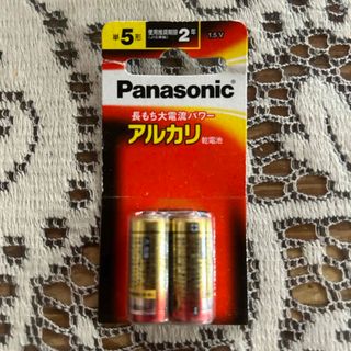 パナソニック(Panasonic)のパナソニック アルカリ乾電池 単5形 LR1XJ 2B(2コ入)(その他)