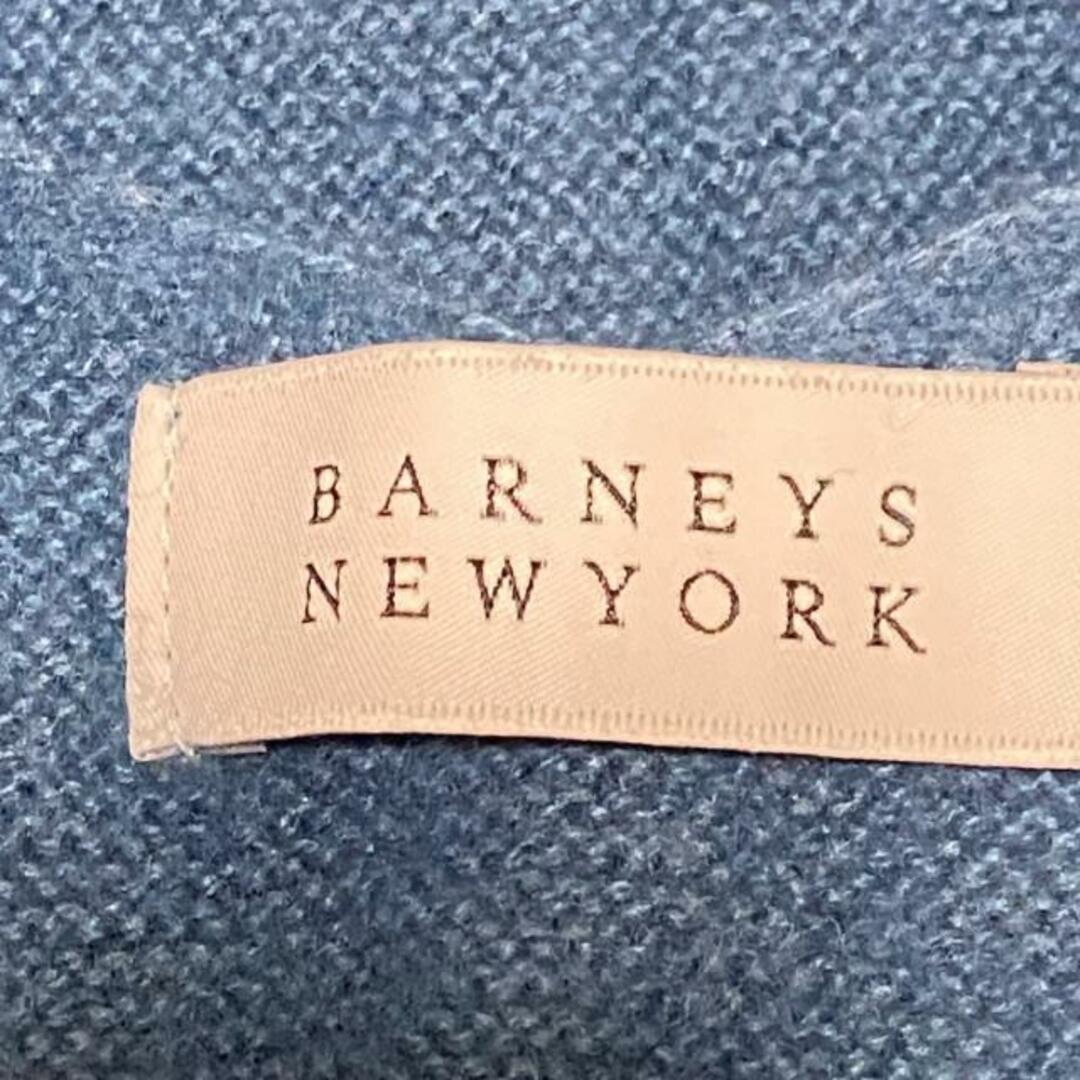 BARNEYS NEW YORK(バーニーズニューヨーク)のBARNEYSNEWYORK(バーニーズ) チュニック サイズ38 M レディース - ブルーグレー 半袖/ニット レディースのトップス(チュニック)の商品写真