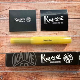 カヴェコ(Kaweco)のカヴェコ フロステッドスポーツ 万年筆 バナナイエロー(ペン/マーカー)