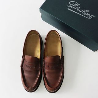 パラブーツ(Paraboot)の定番 人気アイテム パラブーツ Paraboot ORSAY オルセー レザーローファーシューズ 5(24.5cm)/マロン ブラウン【2400013724425】(ローファー/革靴)