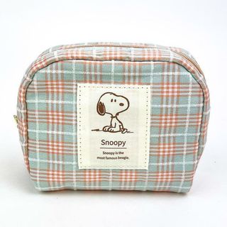 スヌーピー(SNOOPY)のスヌーピー ポーチ グリーン 小物入れ 小物入れ SNOOPY(ボディバッグ/ウエストポーチ)