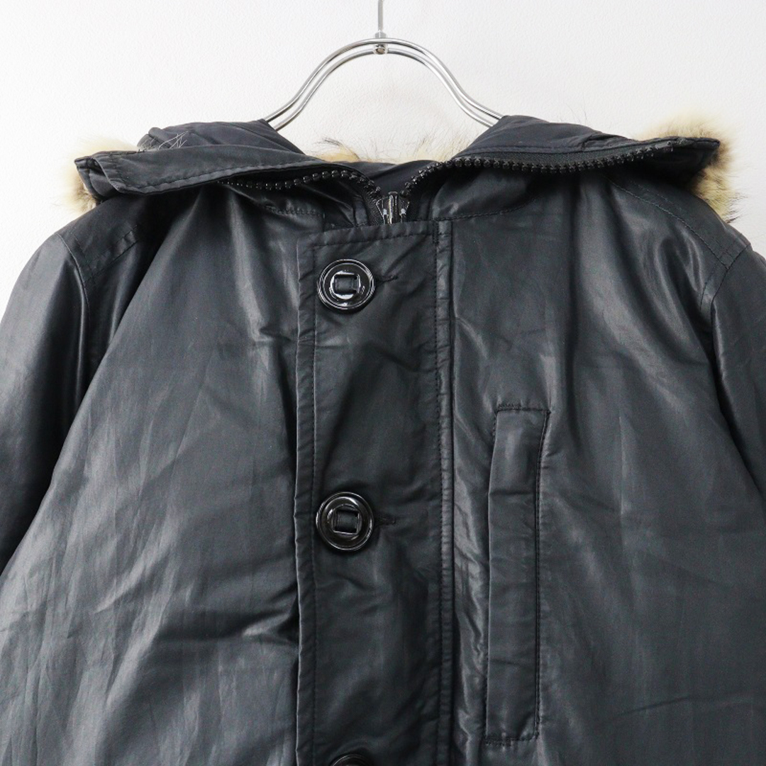 CANADA GOOSE(カナダグース)のカナダグース CANADA GOOSE VANCOUVER JACKET コヨーテファー ダウンジャケット S/ブラック メンズ【2400013748254】 メンズのジャケット/アウター(ダウンジャケット)の商品写真