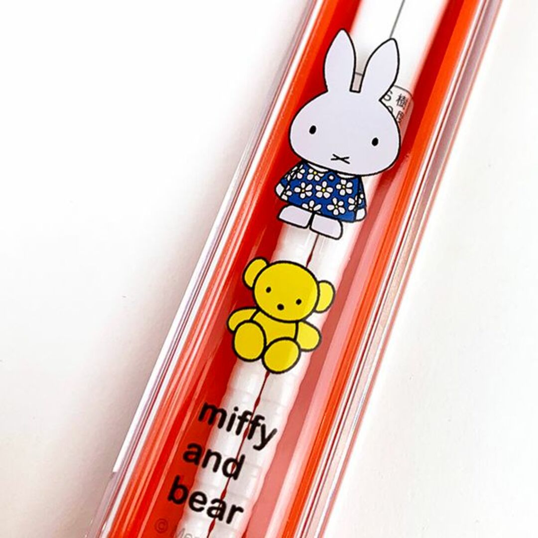 miffy(ミッフィー)のミッフィー 箸 ケースセット ランチ 遠足 学校 キッズ/ベビー/マタニティの授乳/お食事用品(その他)の商品写真